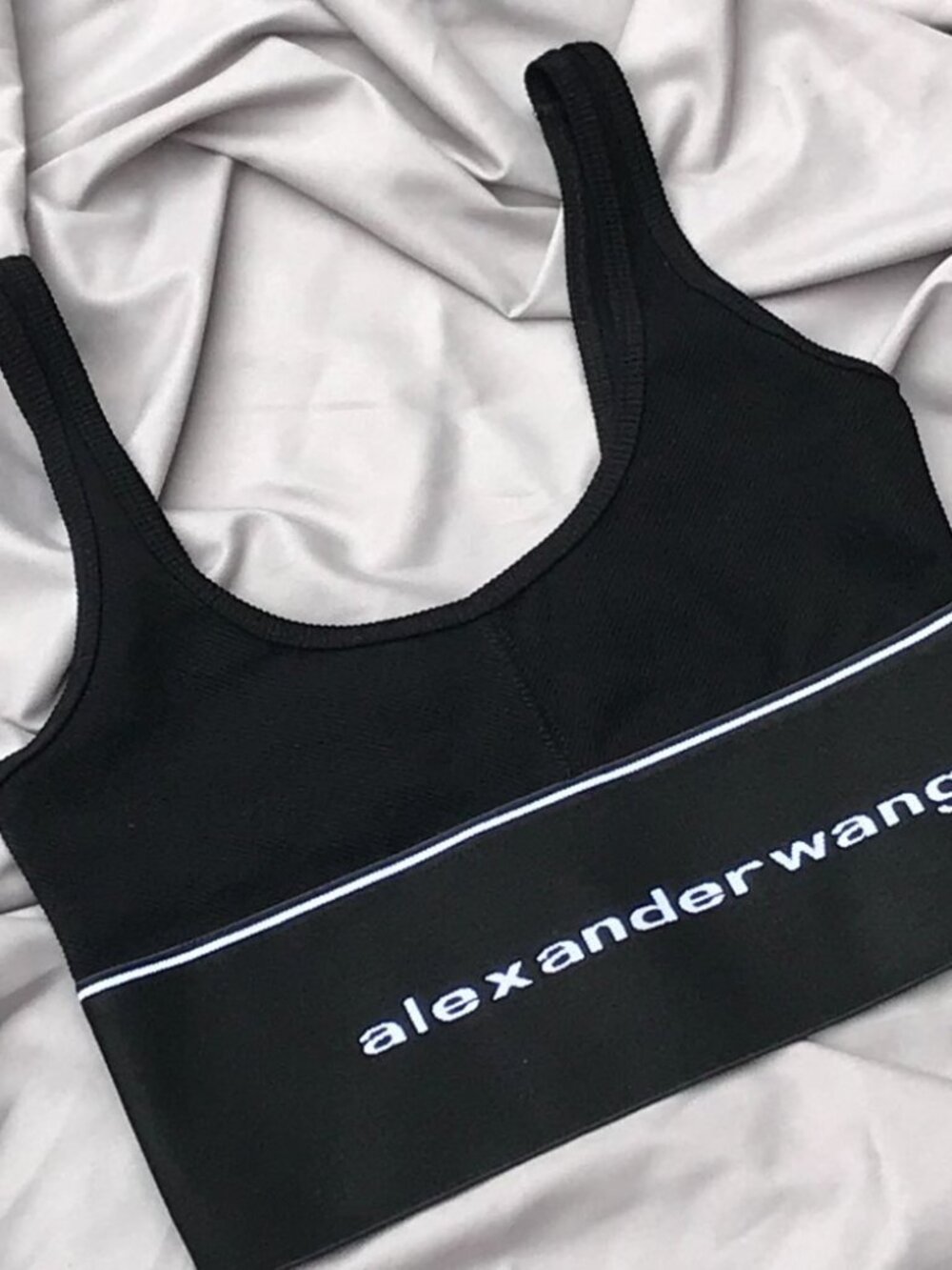 Alexander Wang logo strap bra - Picture 6 of 7